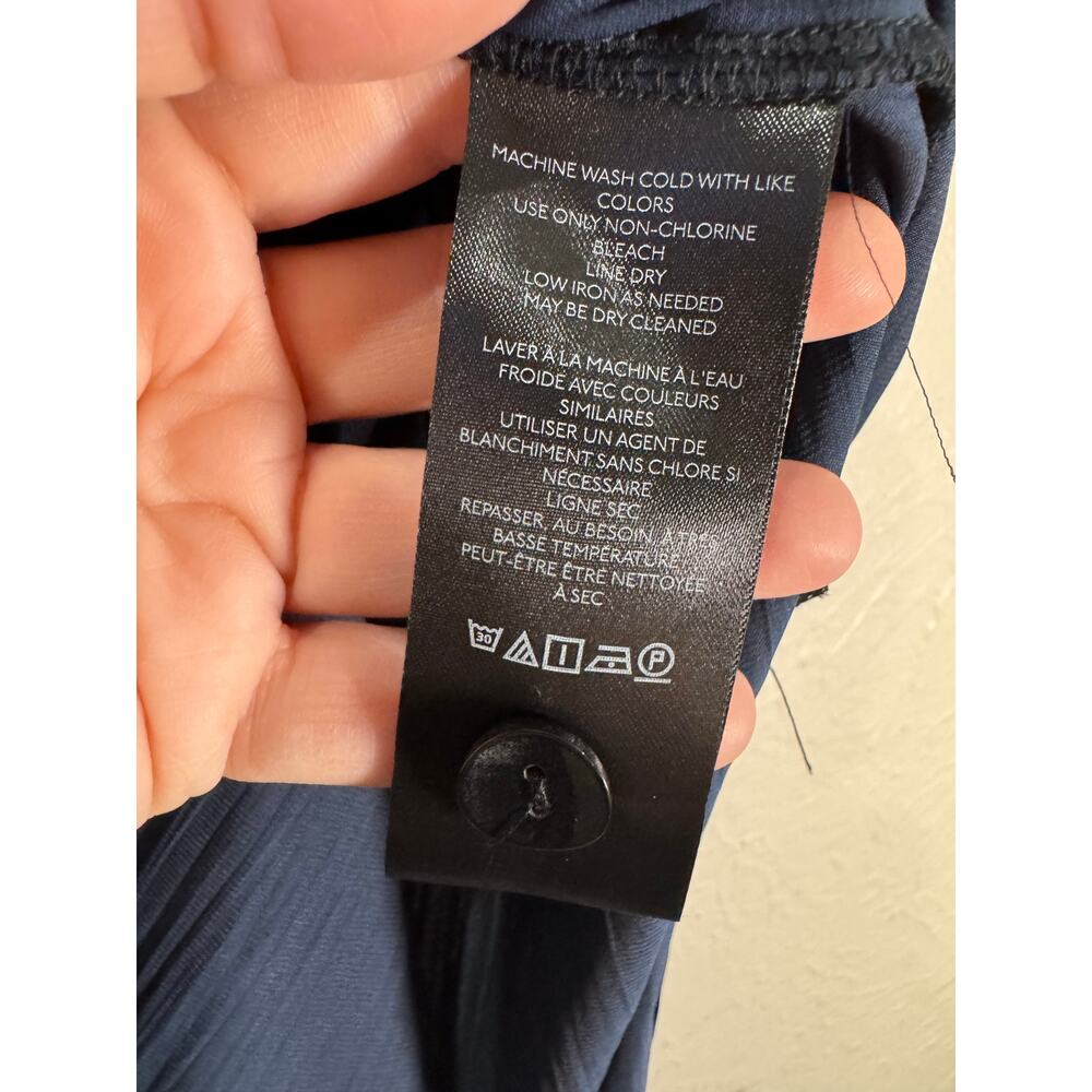 Anthropologie Shirred Sleeveless Shift Dress Med - Picture 8 of 10